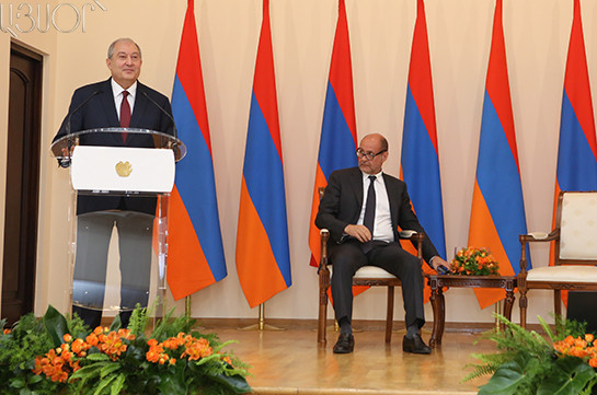 Տեղի է ունեցել Հայաստանի նախագահի 2017-ի մրցանակների հանձնման արարողությունը