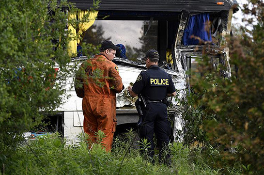 Կանադայում ավտոբուսի մասնակցությամբ ՃՏՊ-ի հետևանքով տուժել է 24 մարդ