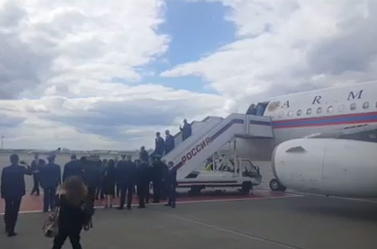 Նիկոլ Փաշինյանը ժամանել է Մոսկվա (Տեսանյութ)