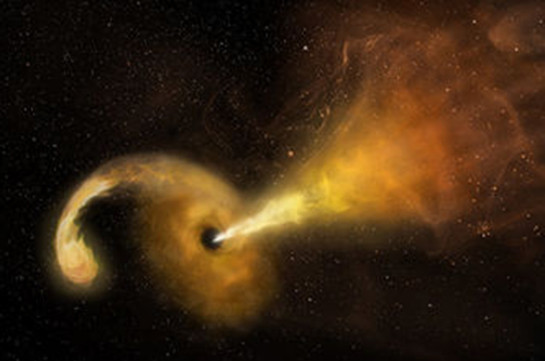 Աստղագետներն առաջին անգամ տեսել են, թե ինչպես է սև անցքն աստղ պայթեցնում