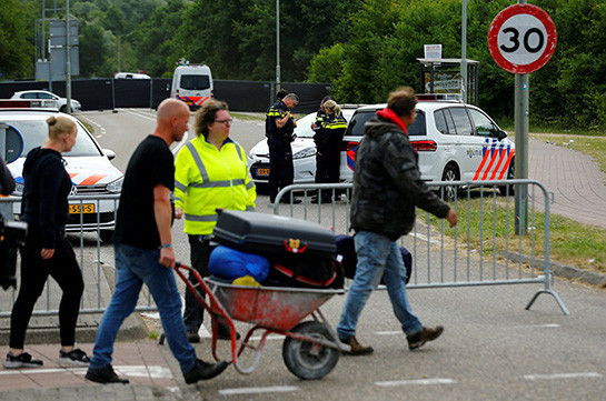 В Нидерландах задержали водителя, наехавшего на посетителей фестиваля