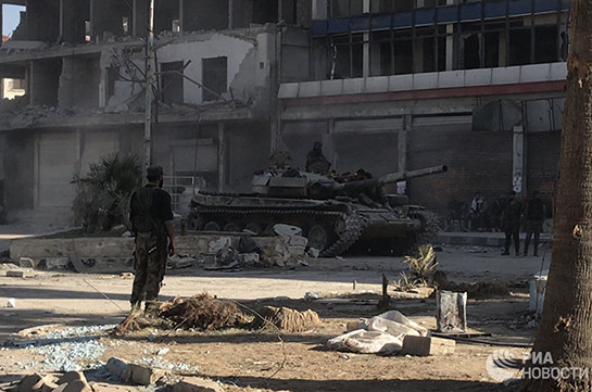 Сирийская армия освободила более десяти деревень на юге провинции Дамаск