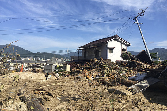 Ճապոնիայում ջրհեղեղների զոհերի թիվը հասել է 204-ի