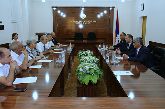 Армен Григорян представил в Арцахе итоги встреч в рамках визита в Москву