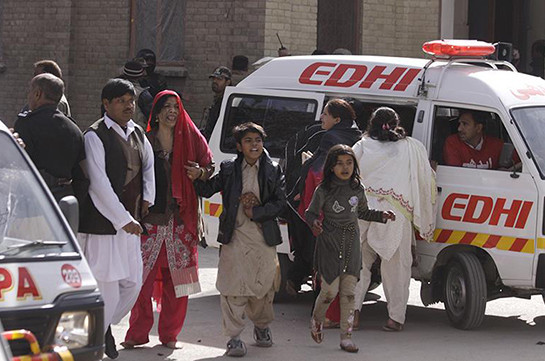 Պակիստանում ահաբեկչության զոհերի թիվը հասել է 128-ի