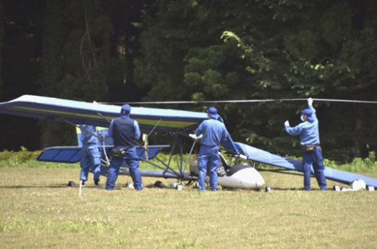 Ճապոնիայում թեթևաշարժիչ օդանավ է կործանվել. օդաչուն ուշքի չգալով մահացել է