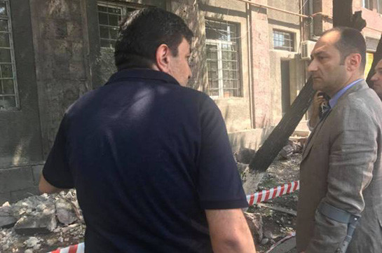 Один человек погиб в результате обрушения в здании одного из госучреждения в Ереване