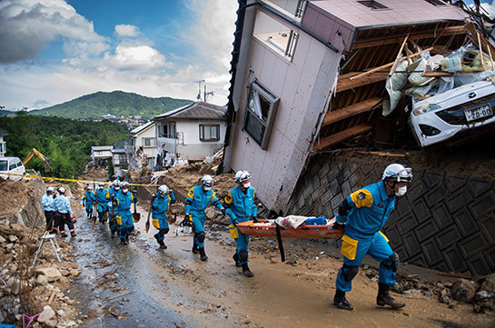 Ճապոնիայում ջրհեղեղի զոհերի թիվը հասել է 225-ի