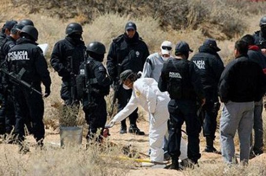 В Мексике нашли шесть тел в тайном захоронении