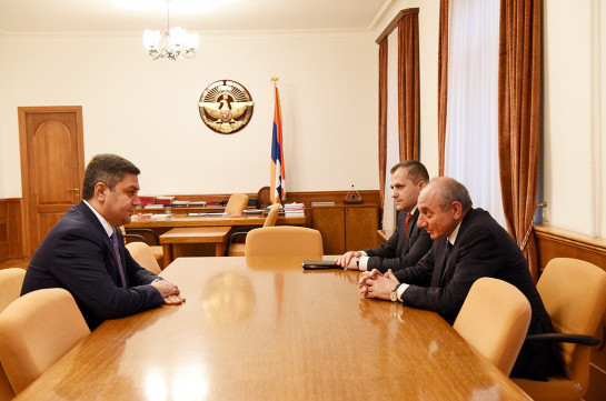 Бако Саакян и Артур Ванецян обсудили вопросы сотрудничества в сфере безопасности