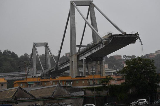 Итальянский премьер сообщил о 35 жертвах обрушения моста в Генуе