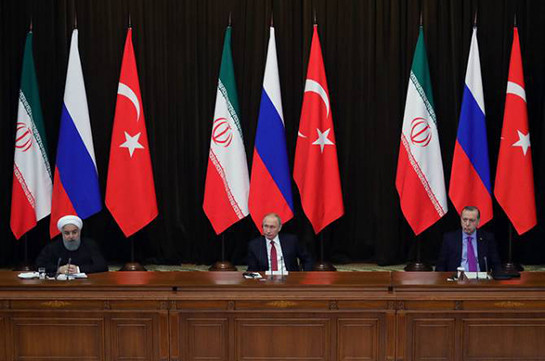 Սիրիային նվիրված ՌԴ-ի, Թուրքիայի և Իրանի գագաթաժողովը կկայանա Թեհրանում