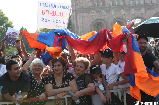 Это митинг единства армянского народа – Никол Пашинян