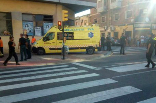 В Испании автомобиль протаранил пешеходов, есть пострадавшие