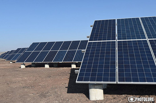 Հայաստանում 100 մեգավատ գումարային հզորությամբ արևային կայաններ կկառուցվեն. Արթուր Գրիգորյան