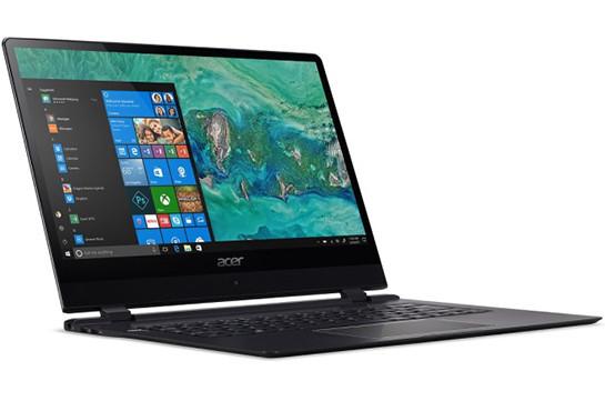 Acer представила "самый тонкий" и "самый легкий" ноутбуки