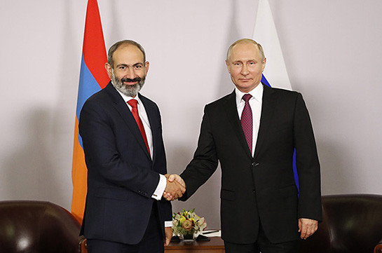 Armenia’s PM hopes relations between Armenia and Russia to be built on the principle of non-interference into domestic affairs