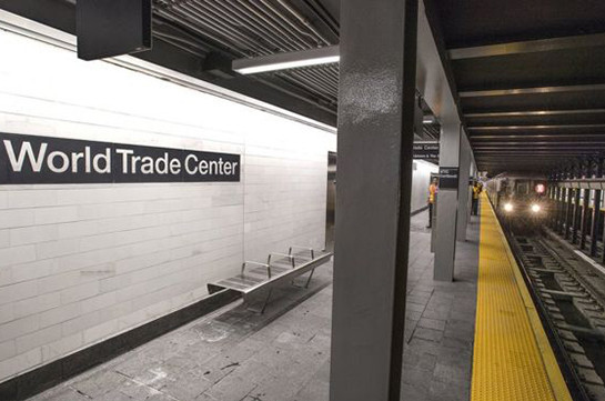 В Нью-Йорке открыли станцию метро, разрушенную 11 сентября 2001 года