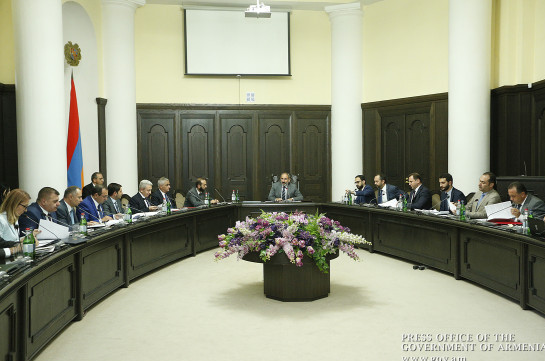 Премьер-министр провел внеочередное заседание правительства в рамках командно-штабных учений «Шант-2018»