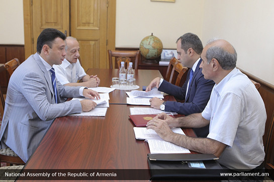 Вице-спикер парламента Армении обсудил с председателем Палаты адвокатов вопросы защиты традиционных семейных ценностей