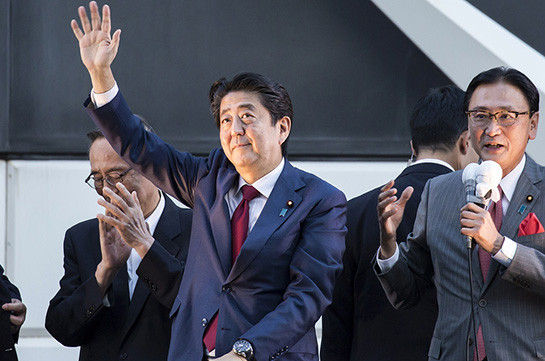 Սինձո Աբեն վերընտրվել է Ճապոնիայի կառավարող կուսակցության նախագահ