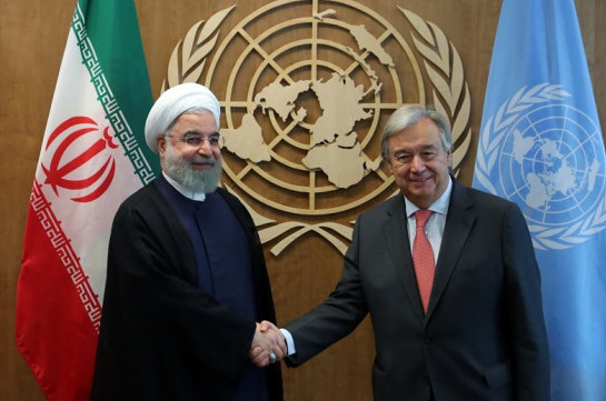 Iran asks U.N. to condemn Israeli threats, supervise its nuclear program