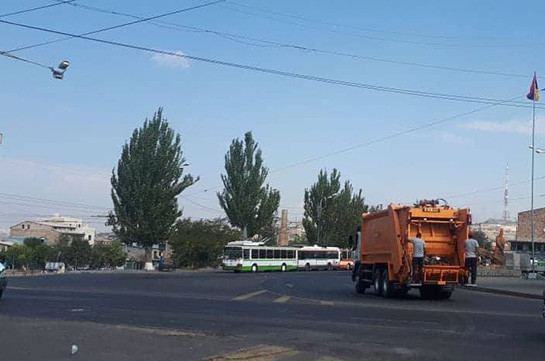 New garbage removal cars already working in Yerevan