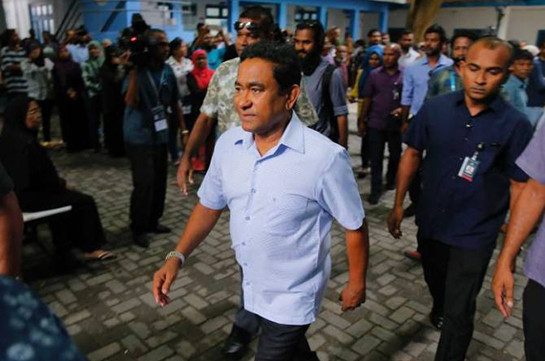 Президент Мальдив признал свое поражение на выборах