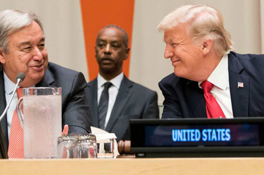 Неделя высокого уровня Генассамблеи ООН откроется выступлениями Гутерриша и Трампа