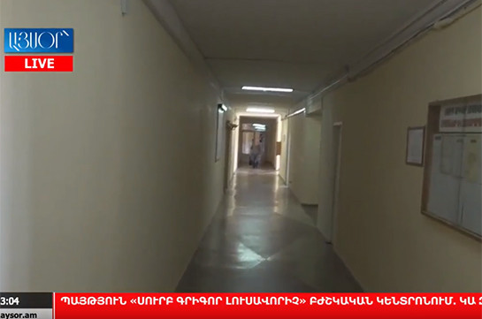 В результате взрыва в медицинском центре «Сурб Григор Лусаворич» пострадал также сотрудник больницы