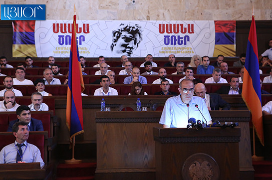 Armenia should review presence of Russian military base in the country: Garegin Chugaszyan