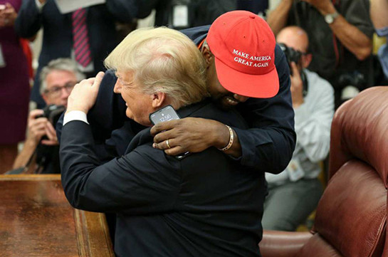 Kanye West says Trump hat 'made me feel like Superman'