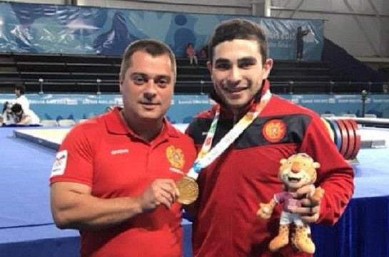 Armenian weightlifter Karen Margaryan becomes Youth Olympic Games’ champion