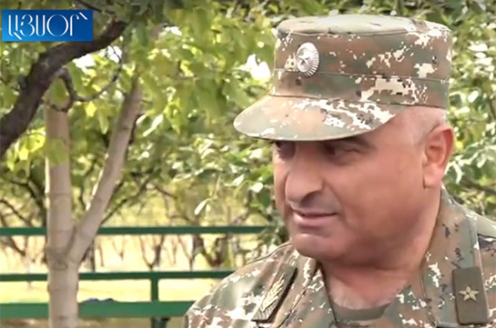 Генерал Парванян: Ситуация на линии соприкосновения ВС Карабаха и Азербайджана полностью контролируется (Видео)