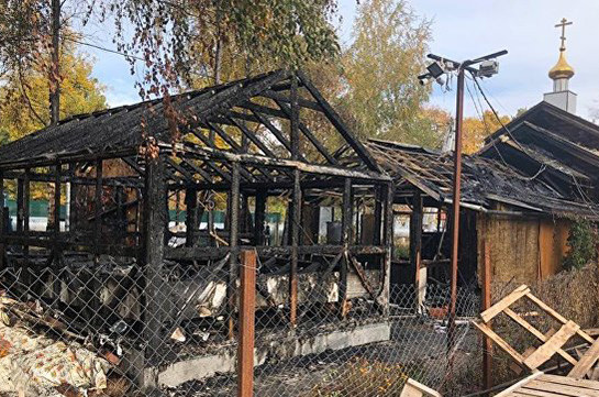 Մոսկվայում անհայտ անձն այրել է տաճար և կիրակնօրյա դպրոց