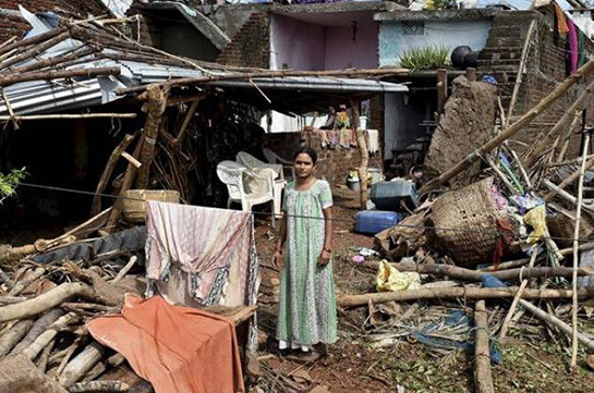 В Индии 26 человек стали жертвами циклона "Титли"