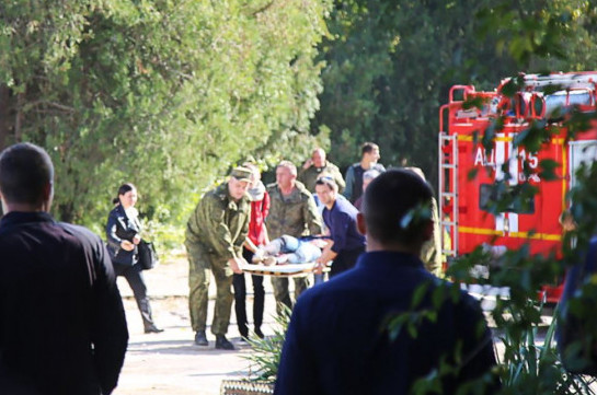 Kerch blast: Crimea college bomb attack kills 18