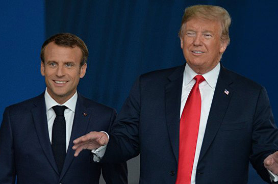 Macron highlights INF’s significance for European security in phone call with Trump