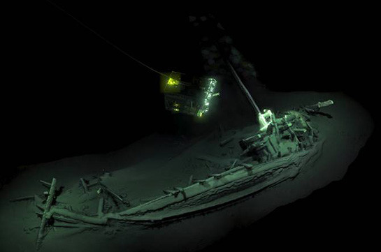 Բրիտանացի գիտնականներն աշխարհի հնագույն չվնասված նավն են հայտնաբերել Սև ծովում