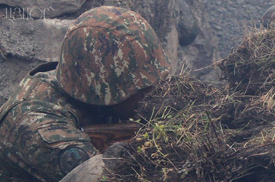 Artsakh Defense Army soldier wounded from shot fired from Azerbaijani side