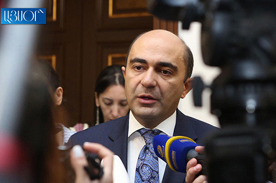 Republican party not to appear in parliament: Edmon Marukyan