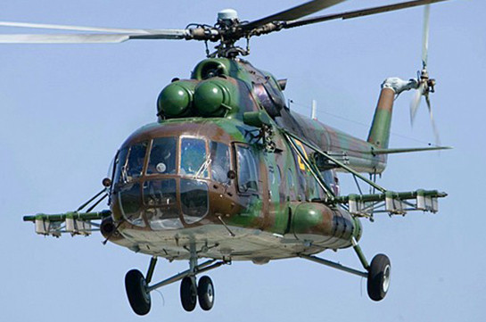 В Твери вертолёт Ми-8 совершил жёсткую посадку