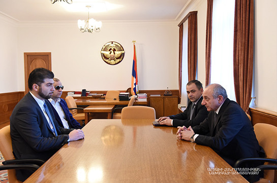 Президент НКР и глава Госконтроля Армении обсудили вопросы сотрудничества