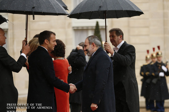 Nikol Pashinyan attends ceremony commemorating World War I Ceasefire Centenary in Paris
