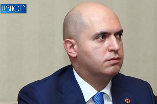 Republican party vice-chairman Armen Ashotyan to be nominated by rating system