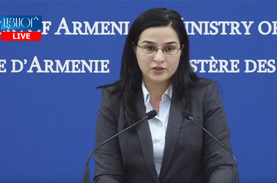 Armenia follows developments agreed with sanctions against Iran: MFA spokesperson