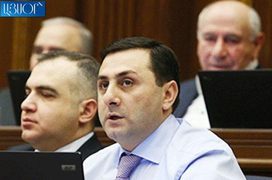 Republican MP offers banning lotteries, bookmaker activity in Armenia