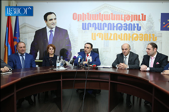 Armenian government shows no results after 7 months of activity: Rule of Law party chairman