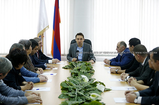 Айк Марутян представил нового руководителя административного района Аван