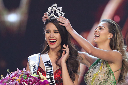 Корона "Мисс Вселенной" уезжает на Филиппины